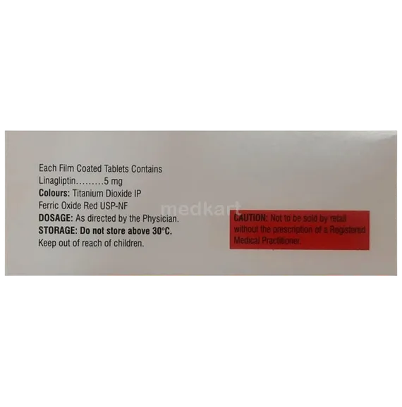 linares 5mg tablet 10's